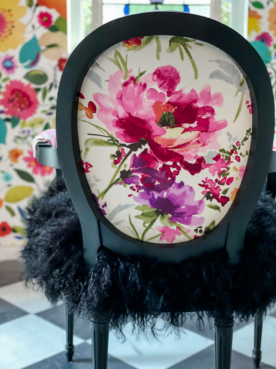 My Top 3 Secrets for Designing with Floral Fabrics - Chair Whimsy
