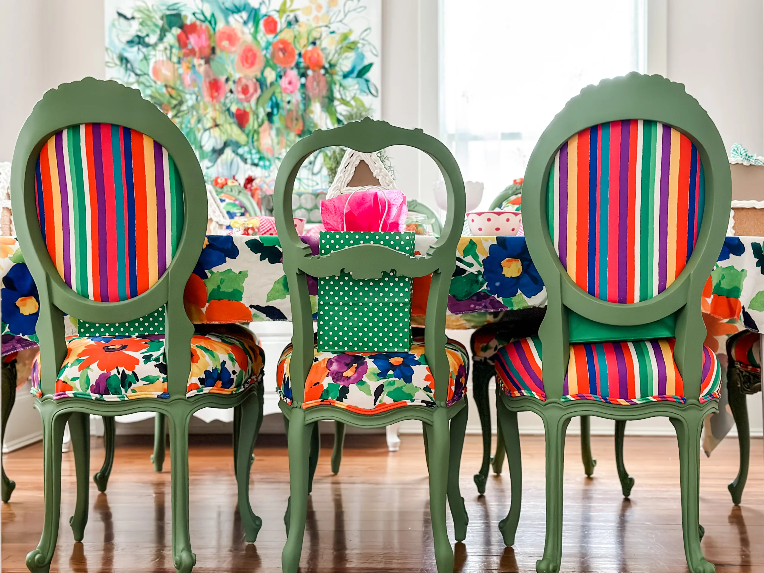 eclectic dining room chairs
